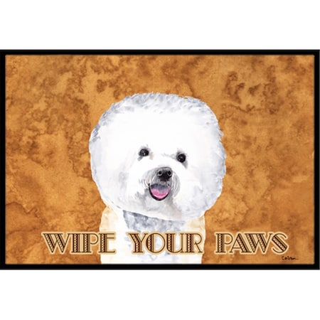 Carolines Treasures 18 x 27 in. Bichon Frise Indoor & Outdoor Doormat CA65377